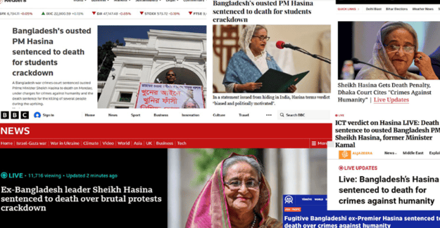 Sheikh Hasina Death Sentence